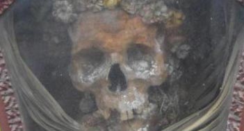 The skull of St. Vitalis is on the auction block in Ireland