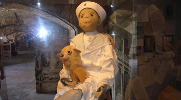 possessed doll in museum