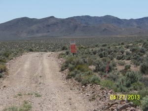 Strange new structures erected at the border of the Area 51 base