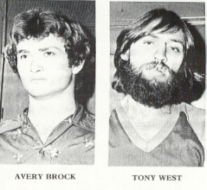 Brock and West in 1982