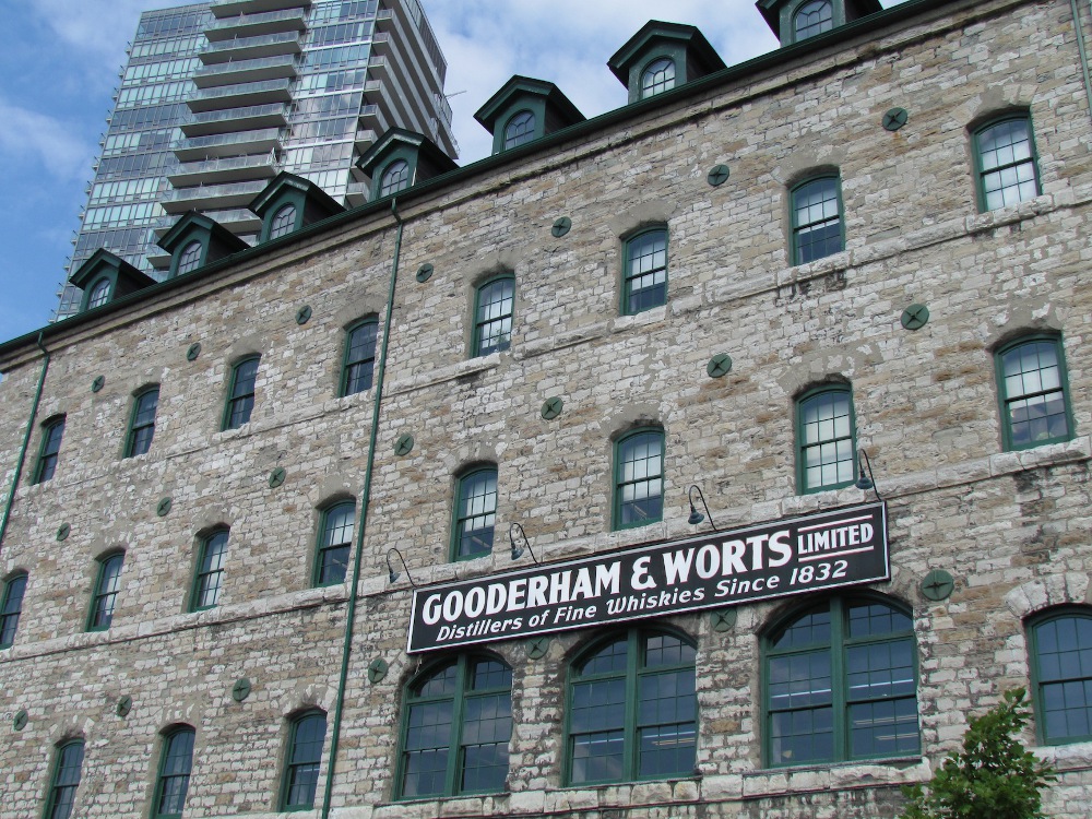 Toronto's Stone Distillery, home to both kinds of spirits.