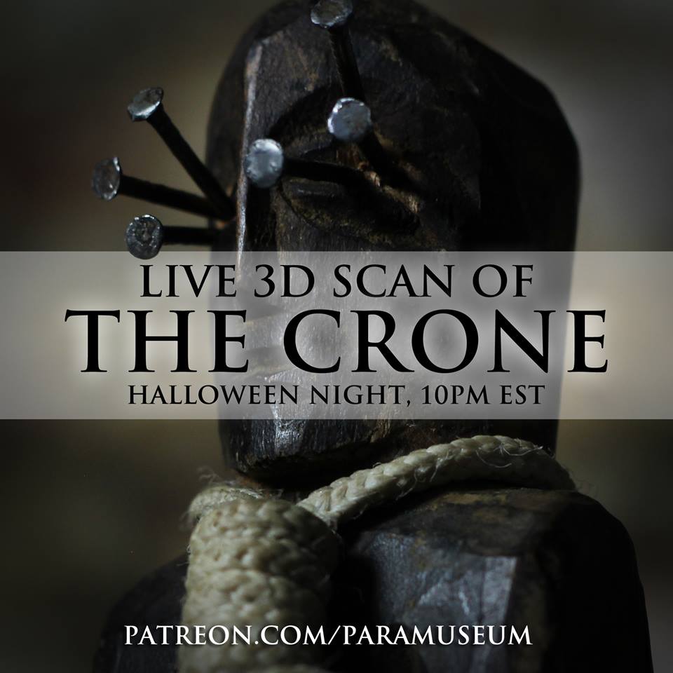 Scanning The Crone LIVE on Halloween night