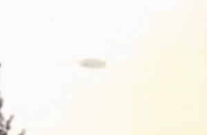 Screenshot of the UFO captures above Australia's widfires