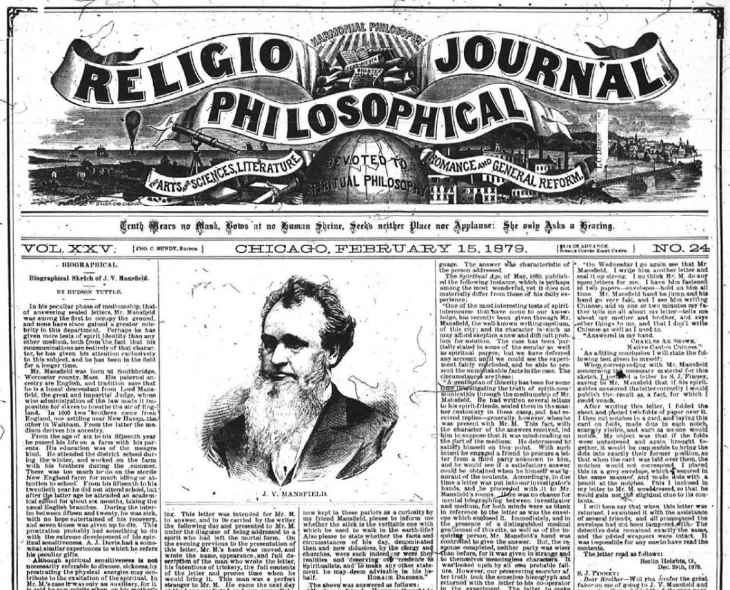 Religio Philosophical Journal Chicago