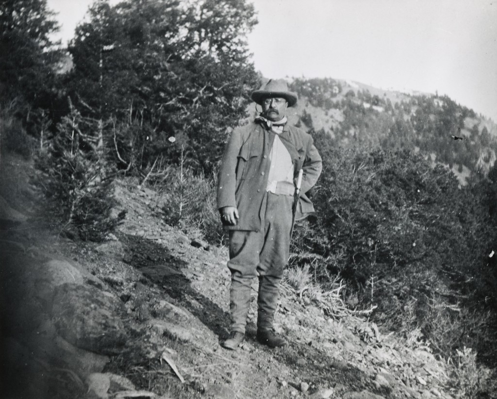 Roosevelt at Yellowstone in 1903