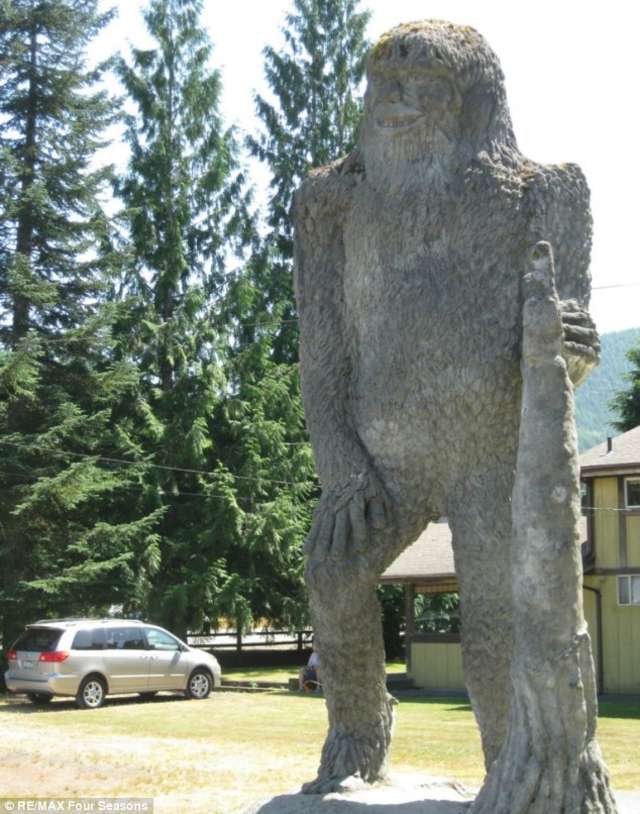 Bigfoot's grave in Washington